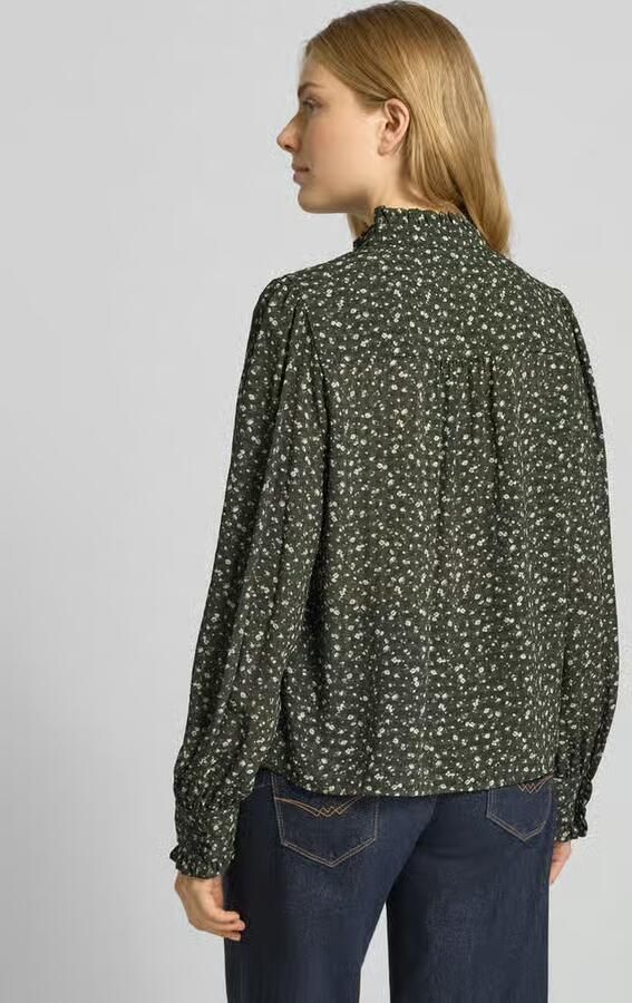MSCH Copenhagen Relaxed fit Blouse met Opstaande kraag Model 'Kaylen Oceanna' - Foto 3