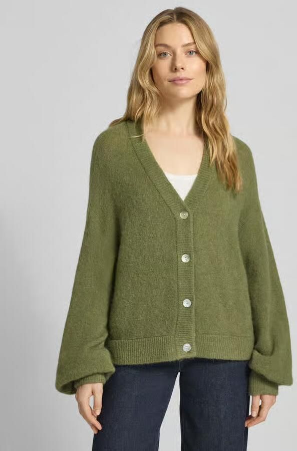 MSCH Copenhagen Relaxed fit gebreid jack met alpaca-aandeel Model 'Petrinelle Hope' - Foto 3