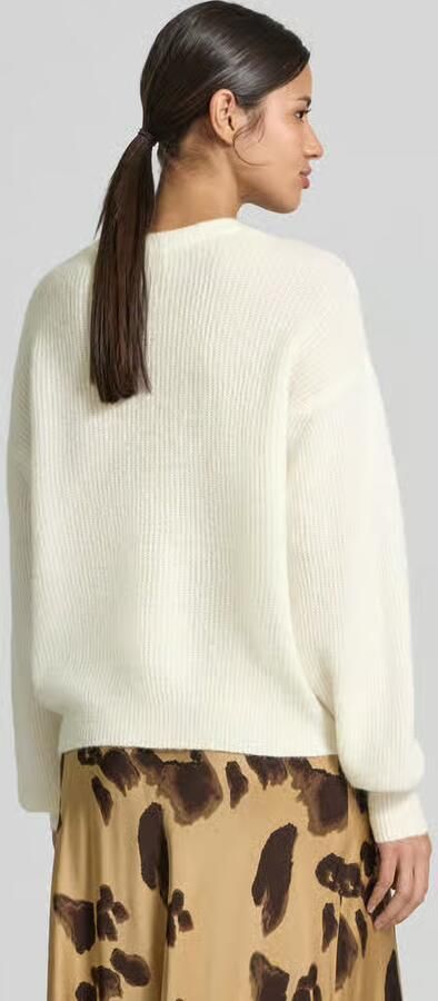 MSCH Copenhagen Relaxed fit gebreide pullover met alpaca-aandeel model 'Gustel Hope' - Foto 5