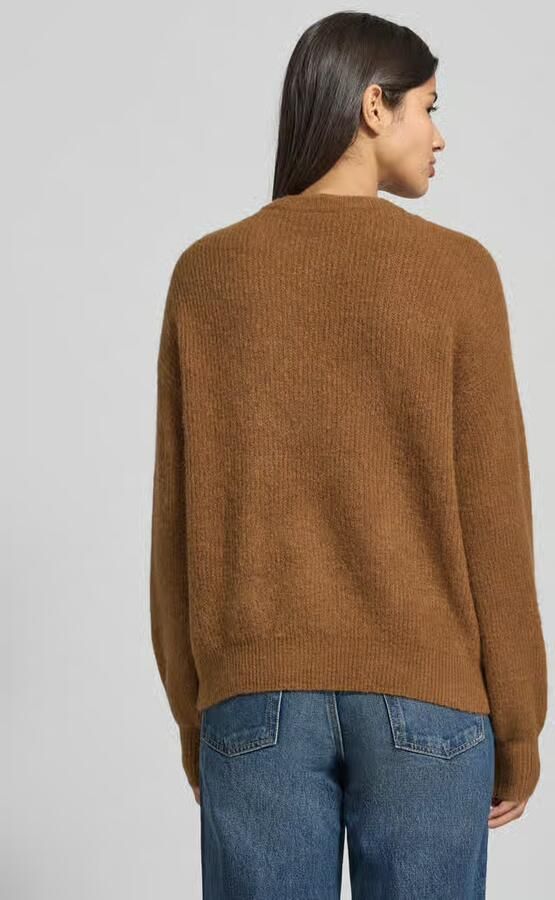 MSCH Copenhagen Relaxed fit gebreide pullover met alpaca-aandeel model 'Gustel Hope' - Foto 6