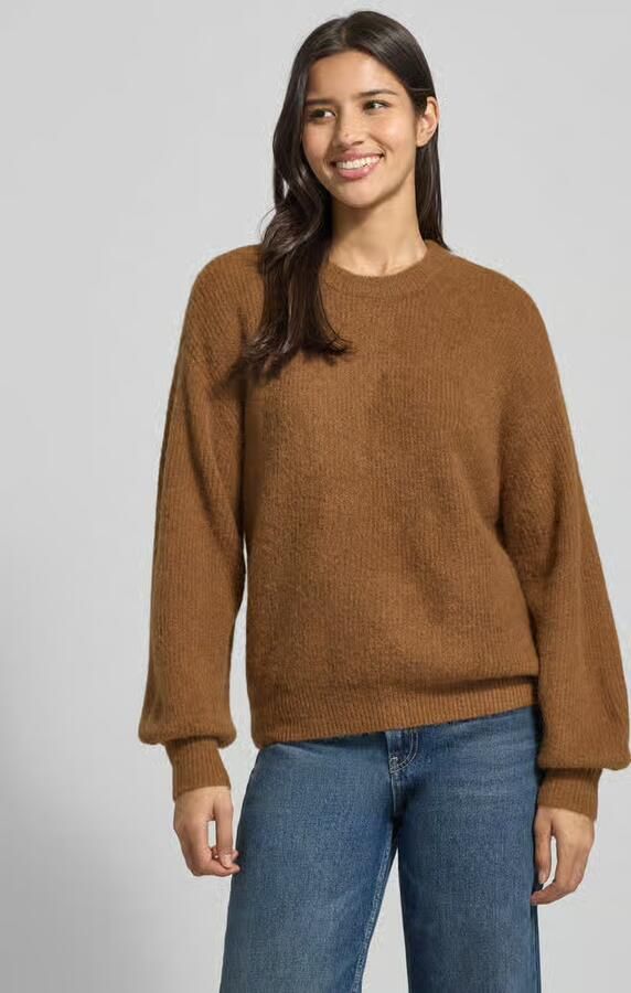 MSCH Copenhagen Relaxed fit gebreide pullover met alpaca-aandeel model 'Gustel Hope' - Foto 7