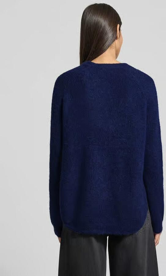 MSCH Copenhagen Relaxed fit gebreide pullover met alpaca-aandeel model 'Miabelle Hope'