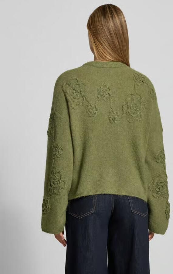 MSCH Copenhagen Relaxed fit gebreide pullover met alpaca-aandeel model 'Miabelle Hope' - Foto 4