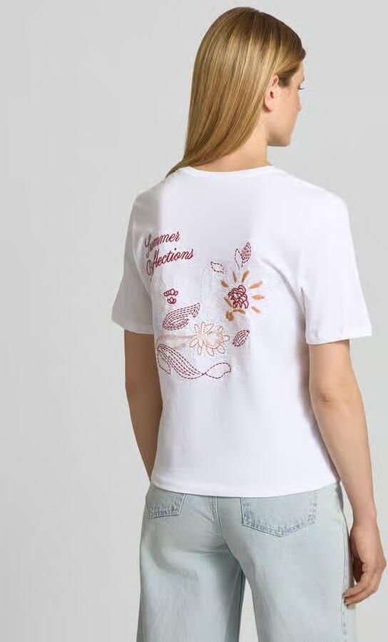 MSCH Copenhagen relaxed fit T-shirt met ronde hals model 'Jeanitta' - Foto 3