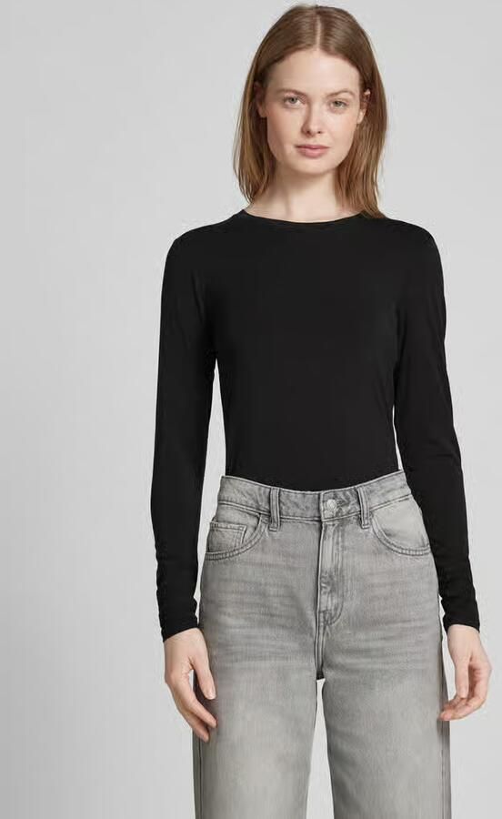 MSCH Copenhagen Shirt met lange mouwen en ronde hals model 'Betrina' - Foto 4