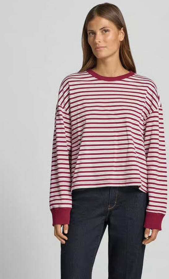 MSCH Copenhagen Shirt met lange mouwen met ronde hals model 'Monde Krestiane' - Foto 3