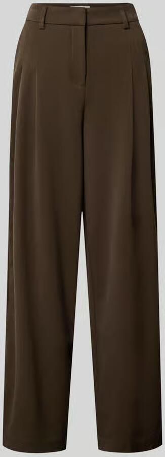 MSCH Copenhagen Stoffen broek met wijde pijpen model 'Henrika' - Foto 2