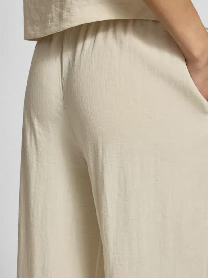 MSCH Copenhagen straight fit broek van viscosemix model 'Daria' - Foto 5