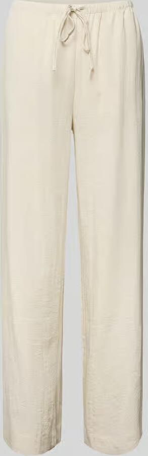 MSCH Copenhagen straight fit broek van viscosemix model 'Daria' - Foto 6