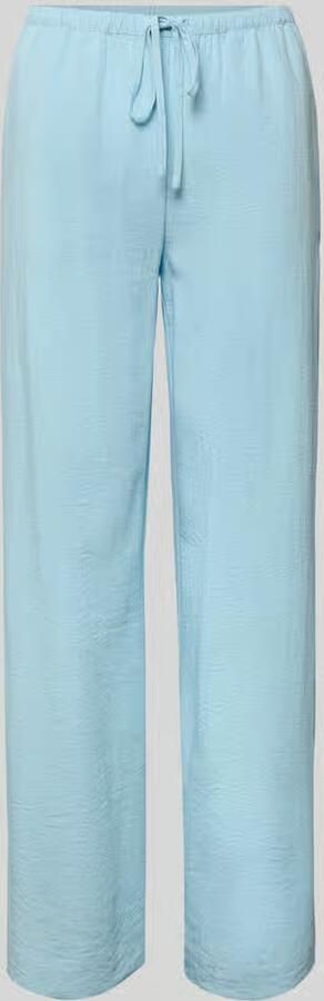 MSCH Copenhagen straight fit broek van viscosemix model 'Daria' - Foto 6