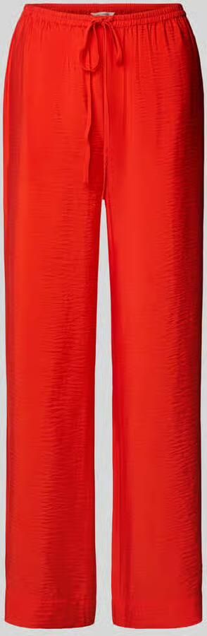 MSCH Copenhagen Straight leg stoffen broek in kreuklook model 'Henra Ladonna' - Foto 6