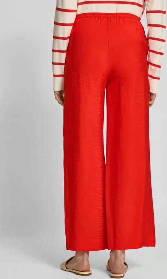 MSCH Copenhagen Straight leg stoffen broek in kreuklook model 'Henra Ladonna' - Foto 5
