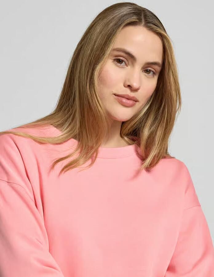 MSCH Copenhagen Sweatshirt van viscosemix met ronde hals model 'Ima' - Foto 2