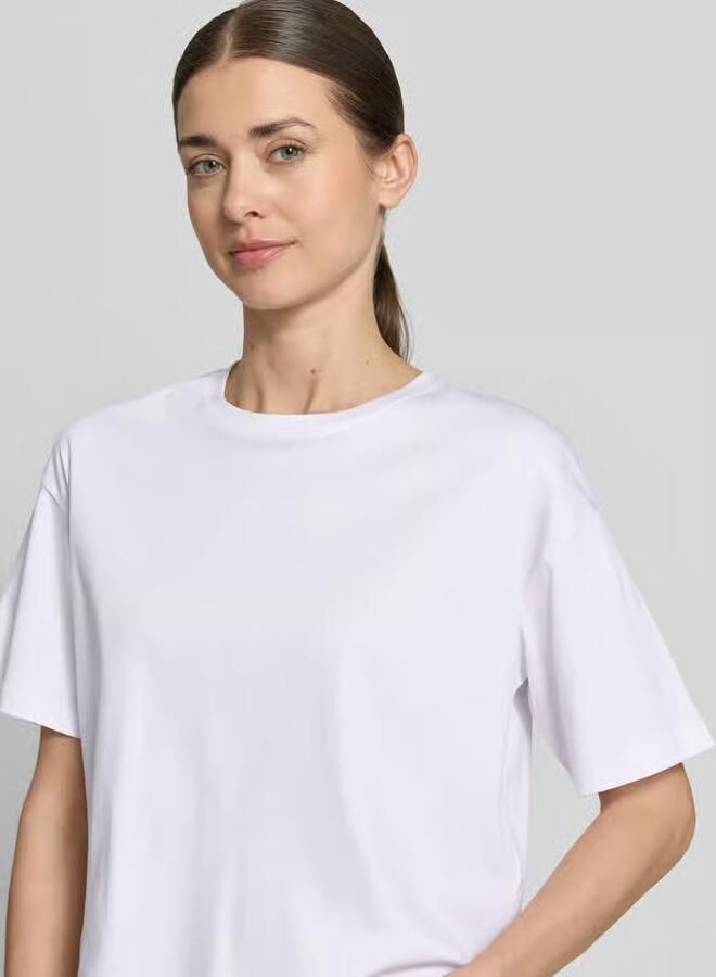 MSCH COPENHAGEN Dames Tops & T-shirts Mschmoa Melea Tee Wit