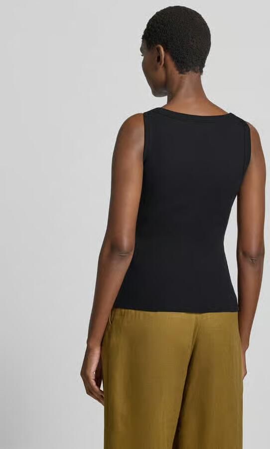 MSCH Copenhagen Tanktop in riblook met labelstitching model 'Gubbe' - Foto 2