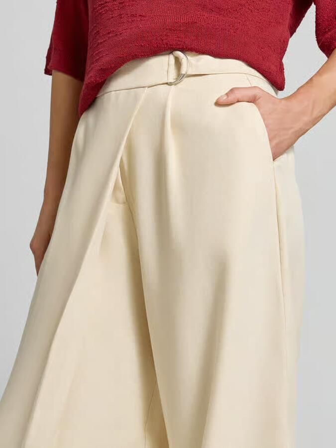 MSCH Copenhagen wide fit broek van viscosemix model 'Zein'