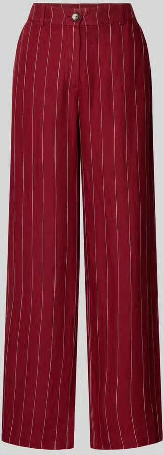 MSCH Copenhagen wide fit linnenbroek met viscose model 'Claritte' - Foto 2