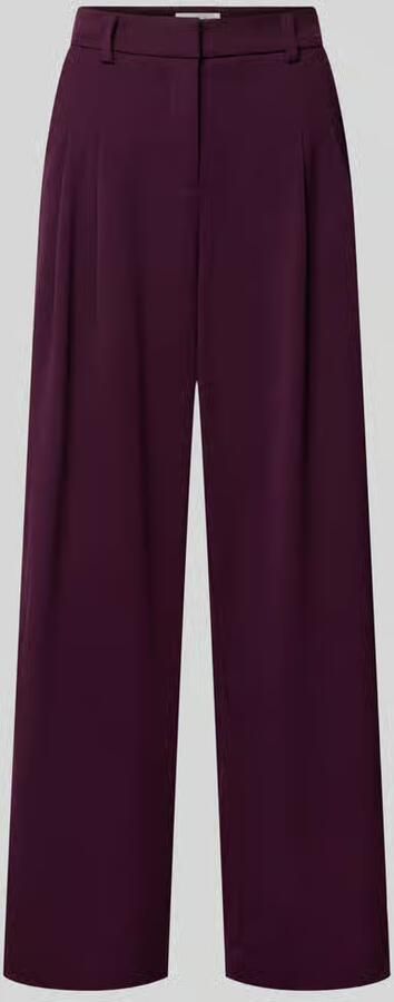 MSCH COPENHAGEN Dames Broeken Mschhenrika Hw Pants Bordeaux