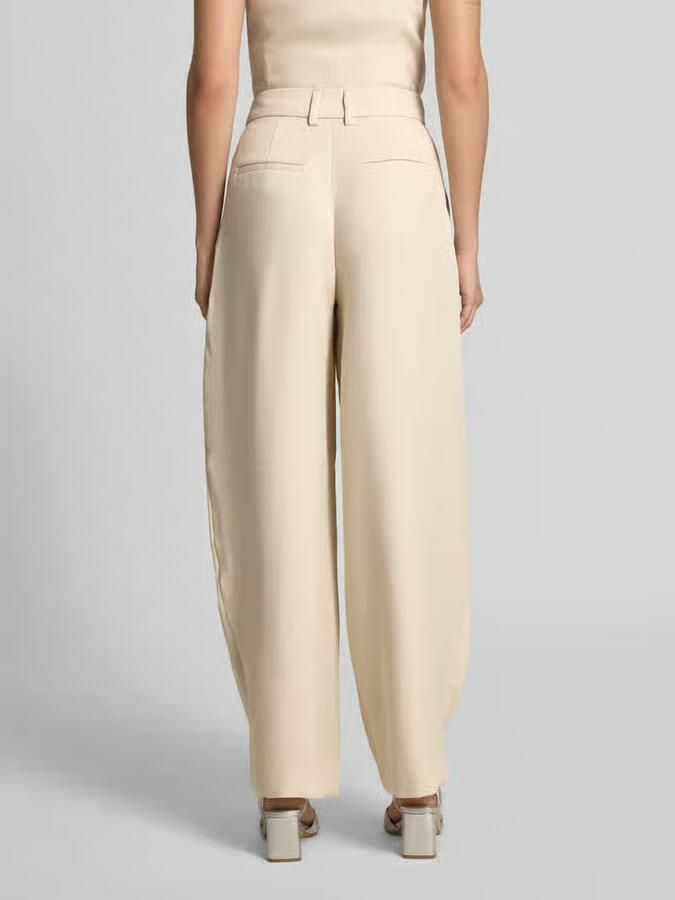 MSCH Copenhagen Wide leg broek met biezen model 'Esteriane' - Foto 8