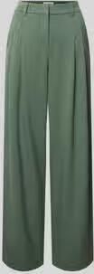 MSCH Copenhagen Wide leg broek met biezen model 'Henrika' - Foto 5