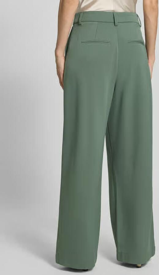 MSCH Copenhagen Wide leg broek met biezen model 'Henrika' - Foto 8