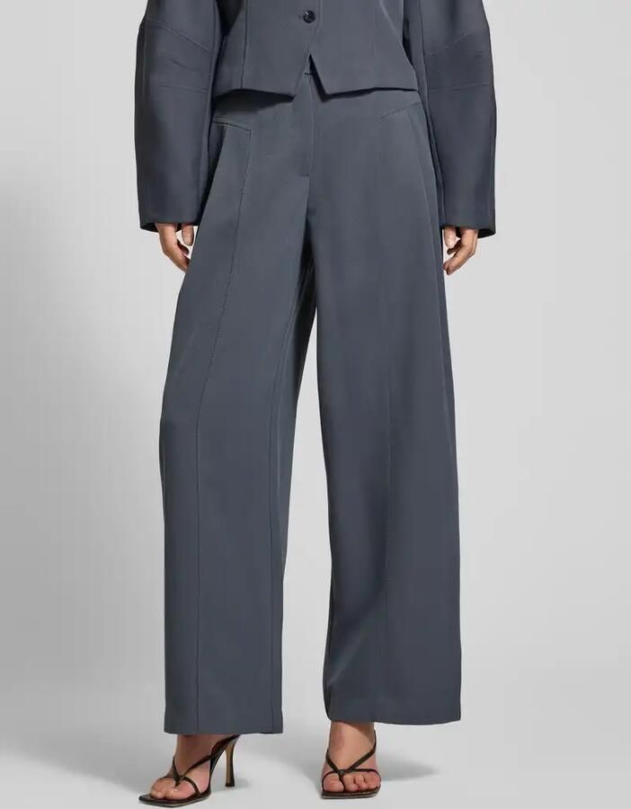 MSCH Copenhagen wide leg broek met steekzakken model 'Lauretta' - Foto 6