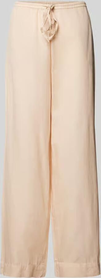 MSCH Copenhagen Wide leg linnen broek met elastische band model 'Mirilla' - Foto 2