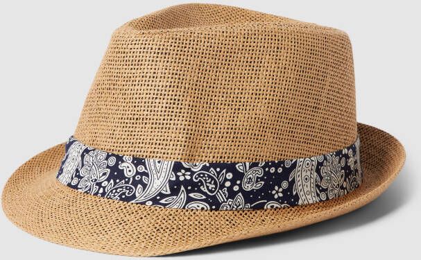 Müller Headwear Fedora met paisleydessin