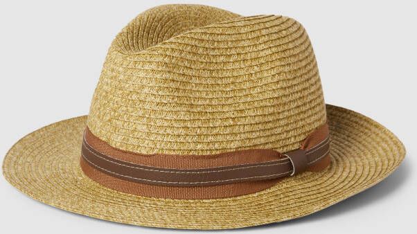 Müller Headwear Fedora met structuurmotief