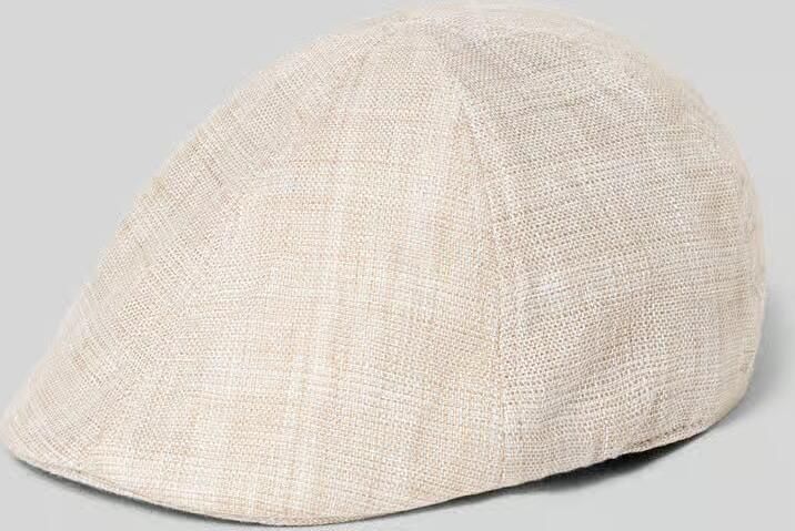 Müller Headwear Platte pet van linnen met structuurmotief - Foto 3