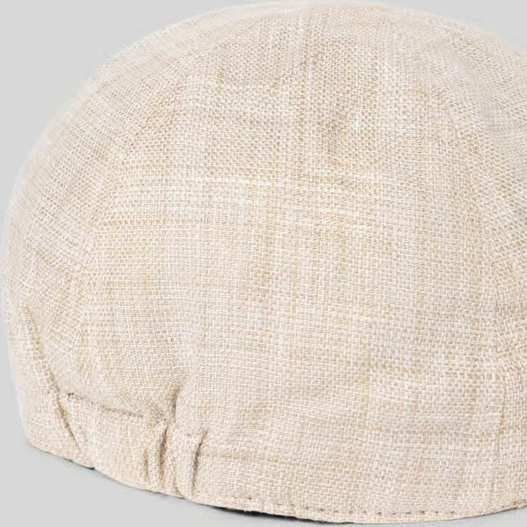 Müller Headwear Platte pet van linnen met structuurmotief - Foto 2