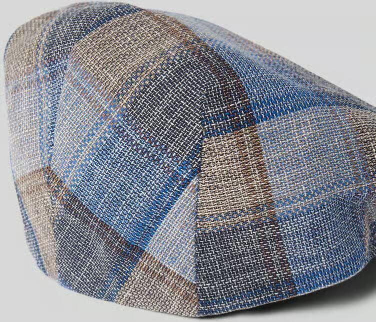 Müller Headwear Flatcap van mix van katoen en linnen - Foto 2