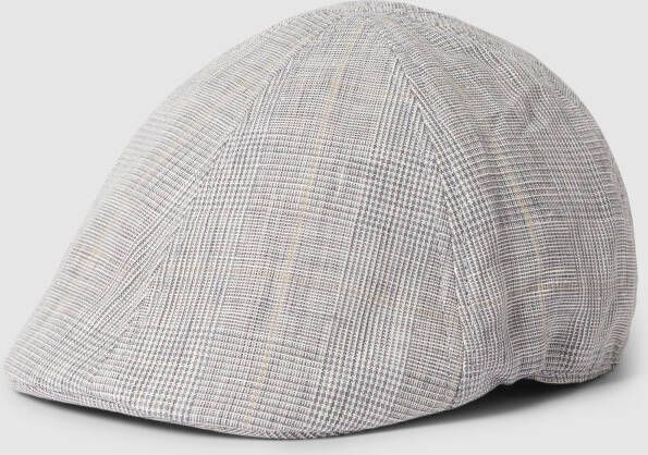 Müller Headwear Platte pet met fijn motief model 'Schieber'