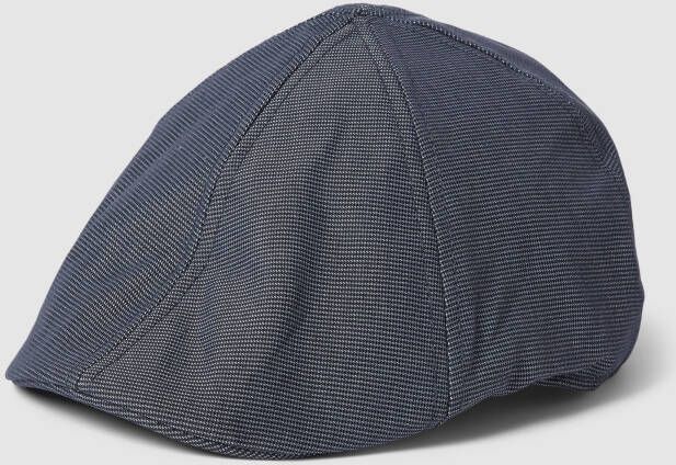 Müller Headwear Platte pet met ruitmotief model 'SCHIEBER'