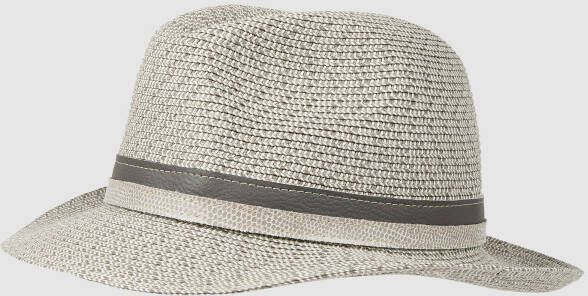 Müller Headwear Fedora met structuurmotief