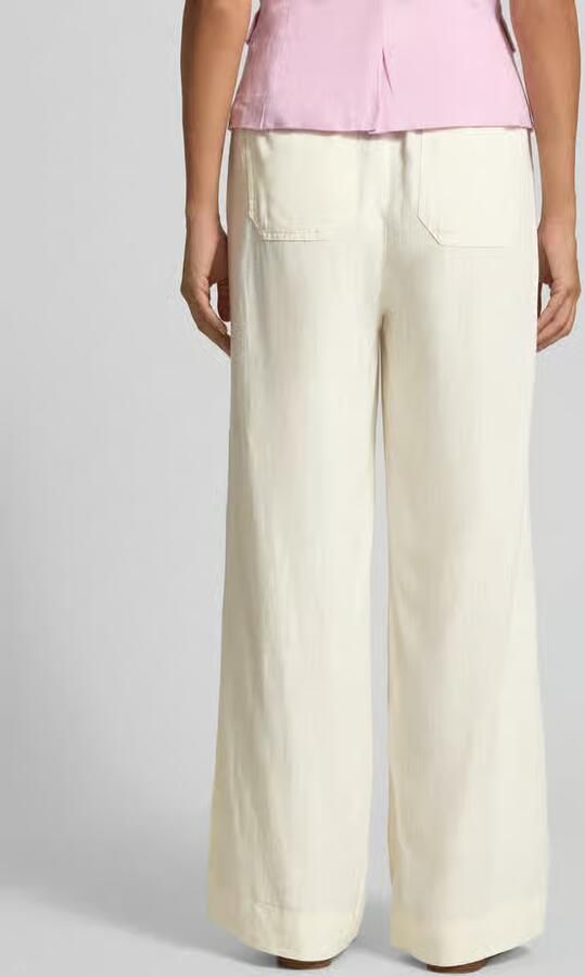 Mustang Broek van mix van viscose en linnen model 'LACEY' - Foto 3