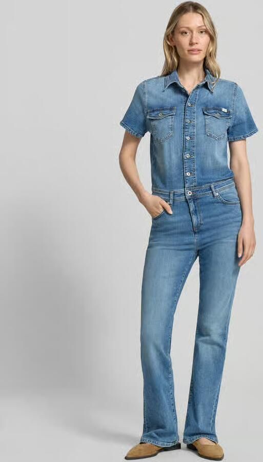 Mustang Flared denim-jumpsuit model 'KIMMY' - Foto 2