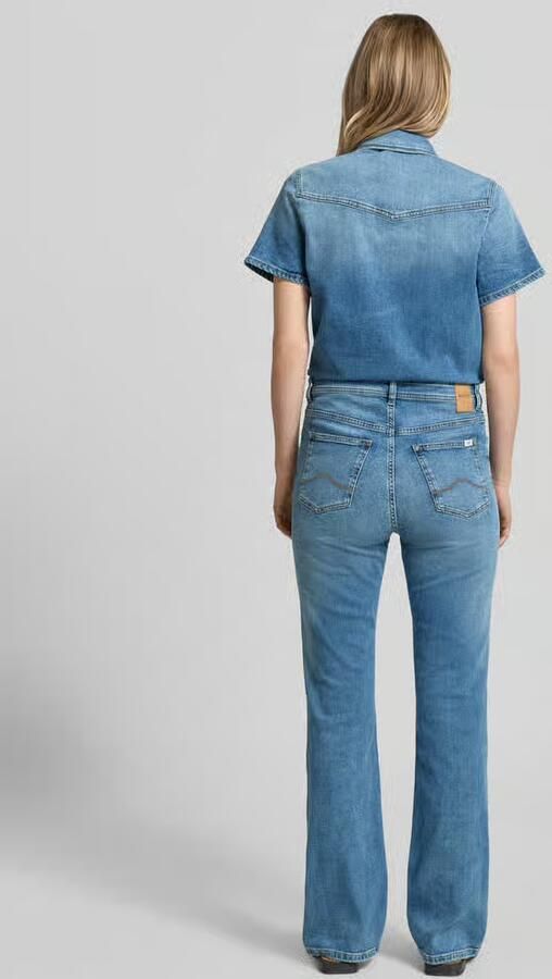 Mustang Flared denim-jumpsuit model 'KIMMY' - Foto 3