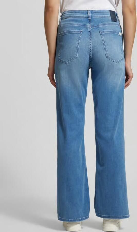 Mustang Wijde jeans Madison Wide in five-pocketsstijl