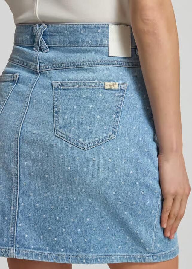 Mustang jeansrok in all-over look model 'BEATRICE'