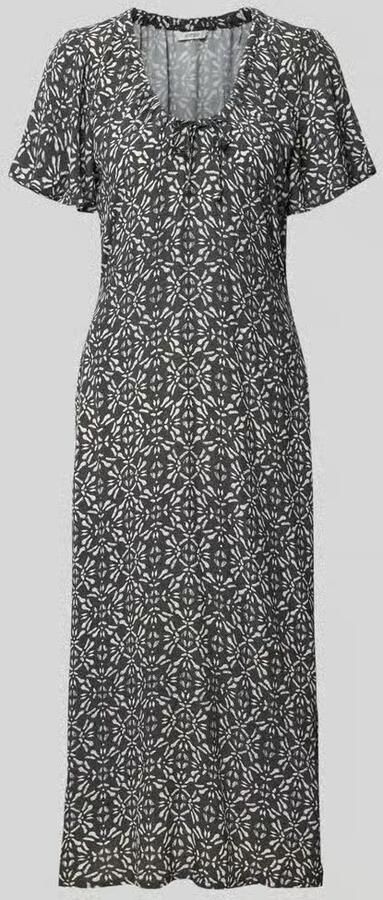 Mustang midi-jurk van viscose in all-over look model 'MARYSVILLE'