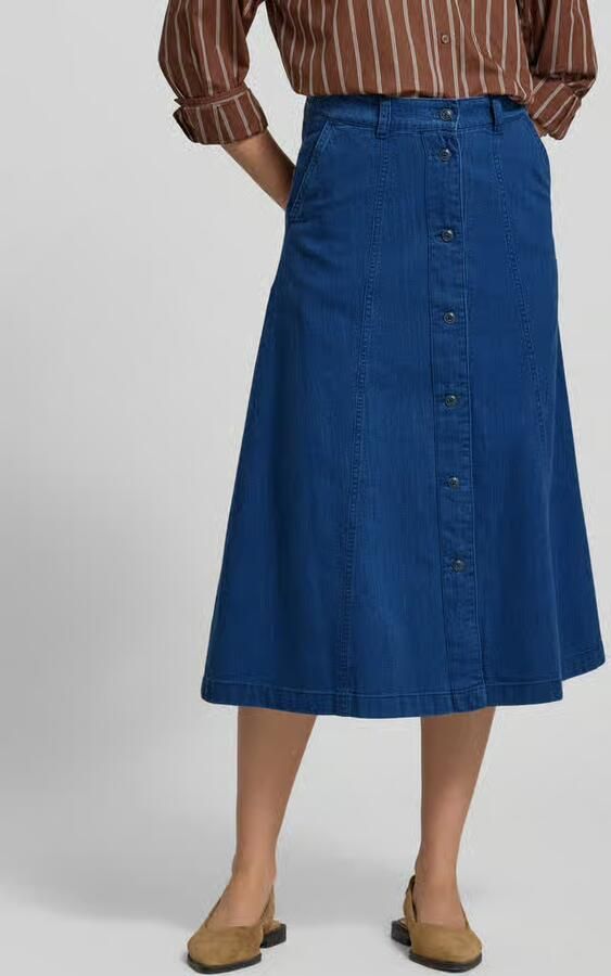 Mustang Midirok in denimlook model 'Ally' - Foto 3