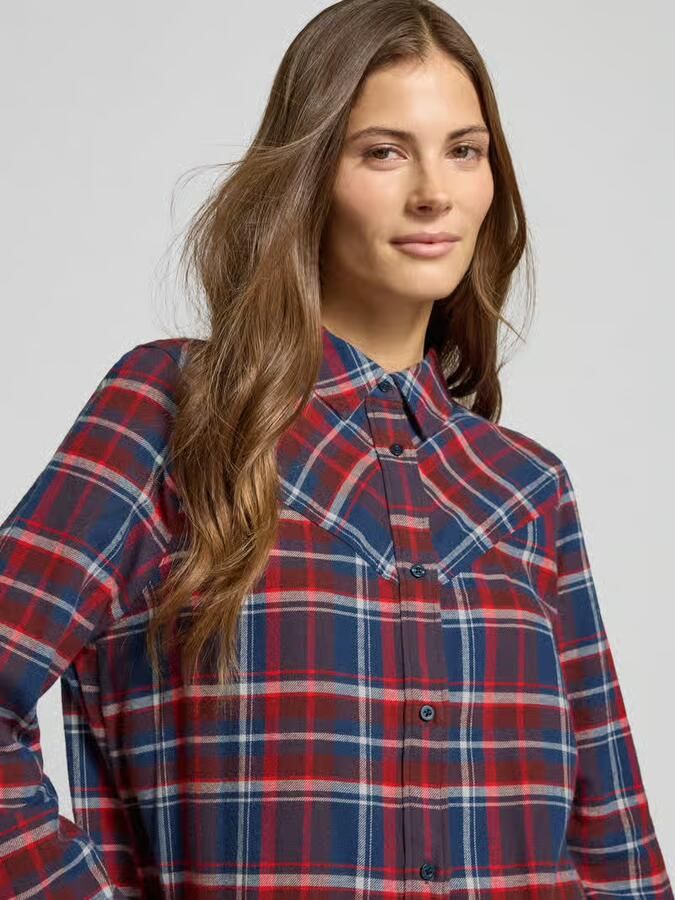 Mustang Overhemdblouse met knoopsluiting - Foto 2