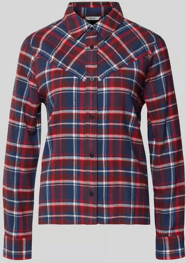 Mustang Overhemdblouse met knoopsluiting