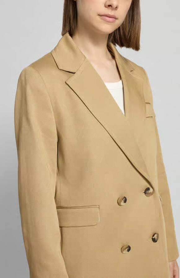 Mustang regular fit blazer met dubbele knoopsluiting model Marlow