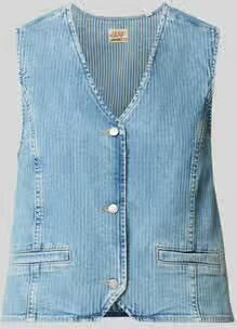 Mustang regular fit bodywarmer in denimlook