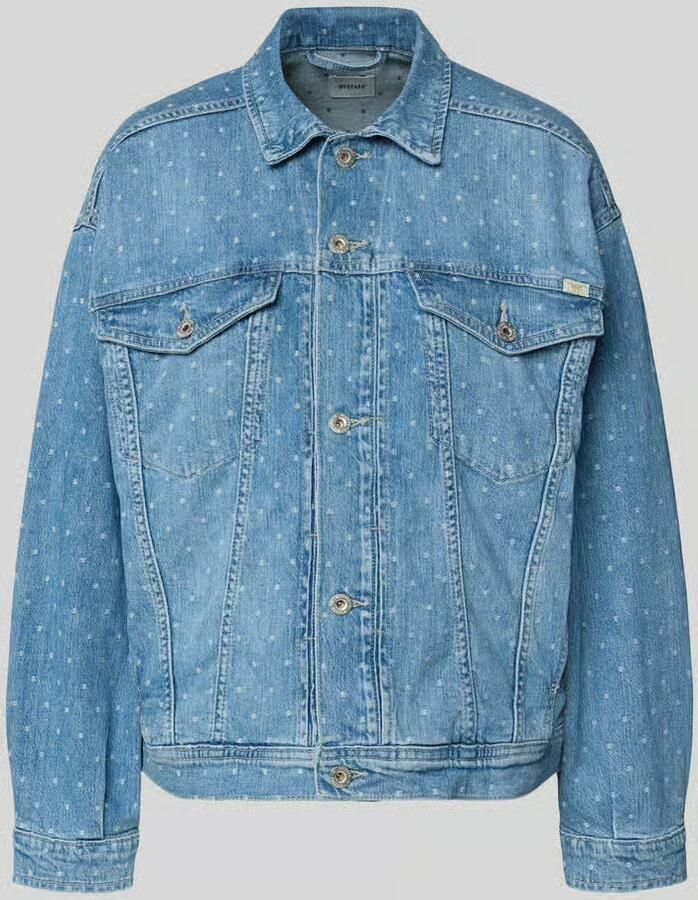 Mustang regular fit jeansjack met logopatch model 'ARCATA' - Foto 2