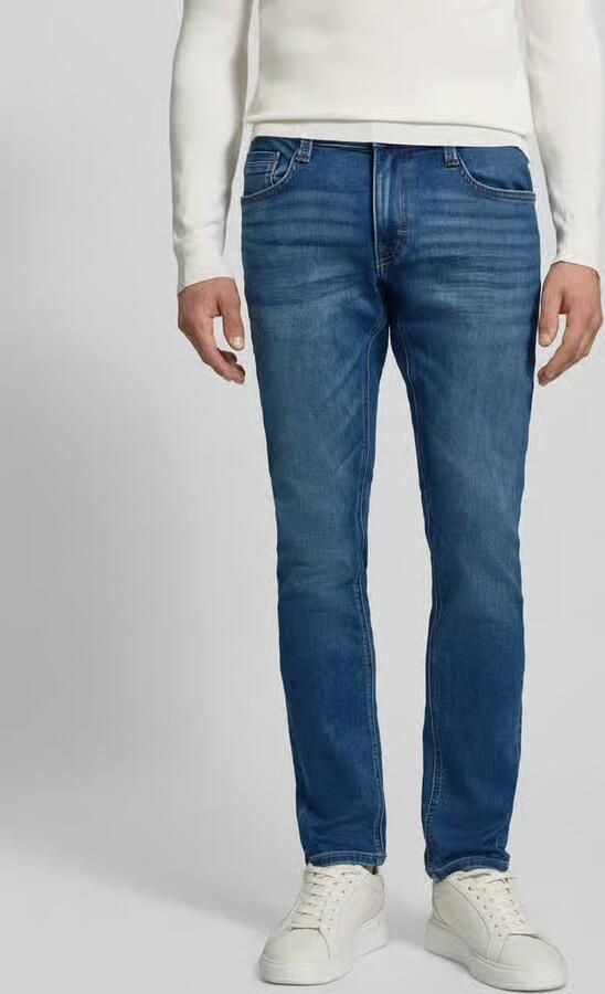 Mustang Slim fit jeans van elastische katoenmix model 'Oregon' - Foto 3