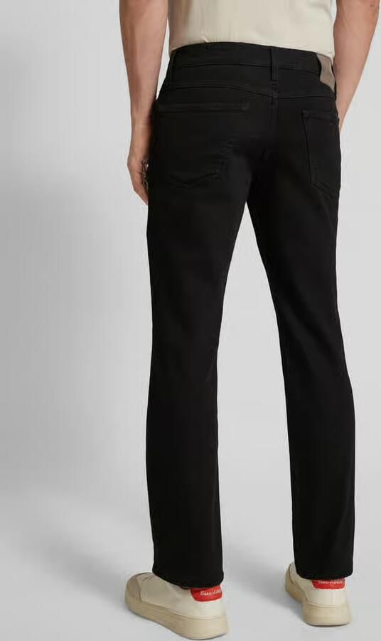 Mustang Straight fit jeans met labelpatch model 'TRAMPER'