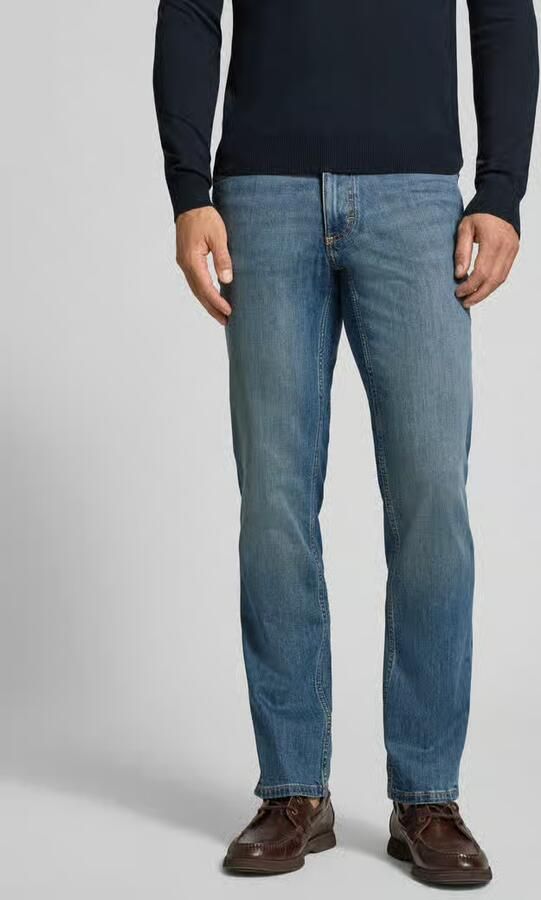 Mustang straight fit jeans van elastische katoenmix model 'Tramper' - Foto 7